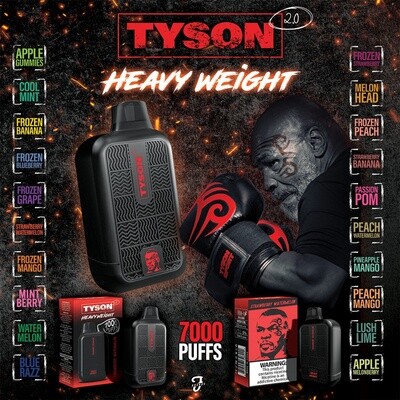 Tyson Vapes 7000