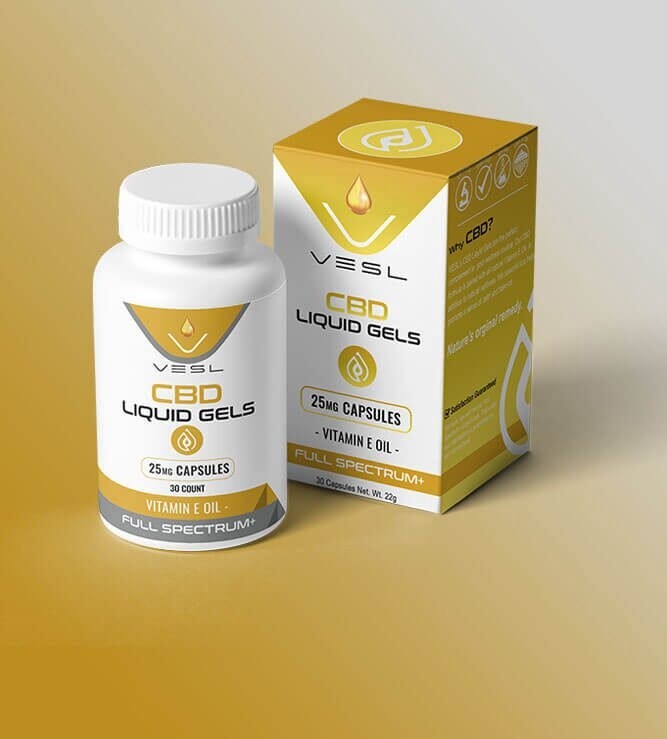 Vesl CBD Liquid Gel 30ct