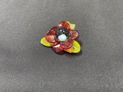 Opal Flower Pendant
