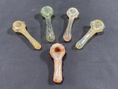Silver Fumed and Gold Fumed Hand Pipe