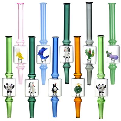 Assorted Mini Figurine Dab Straw