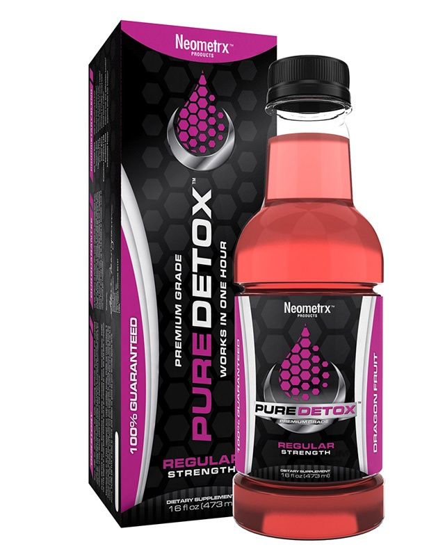 Neometrx - Pure Detox - Regular Strength, Flavor: Dragon Fruit
