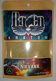 Raven Kratom Powder, Vein/Size: 1oz Nirvana Blend