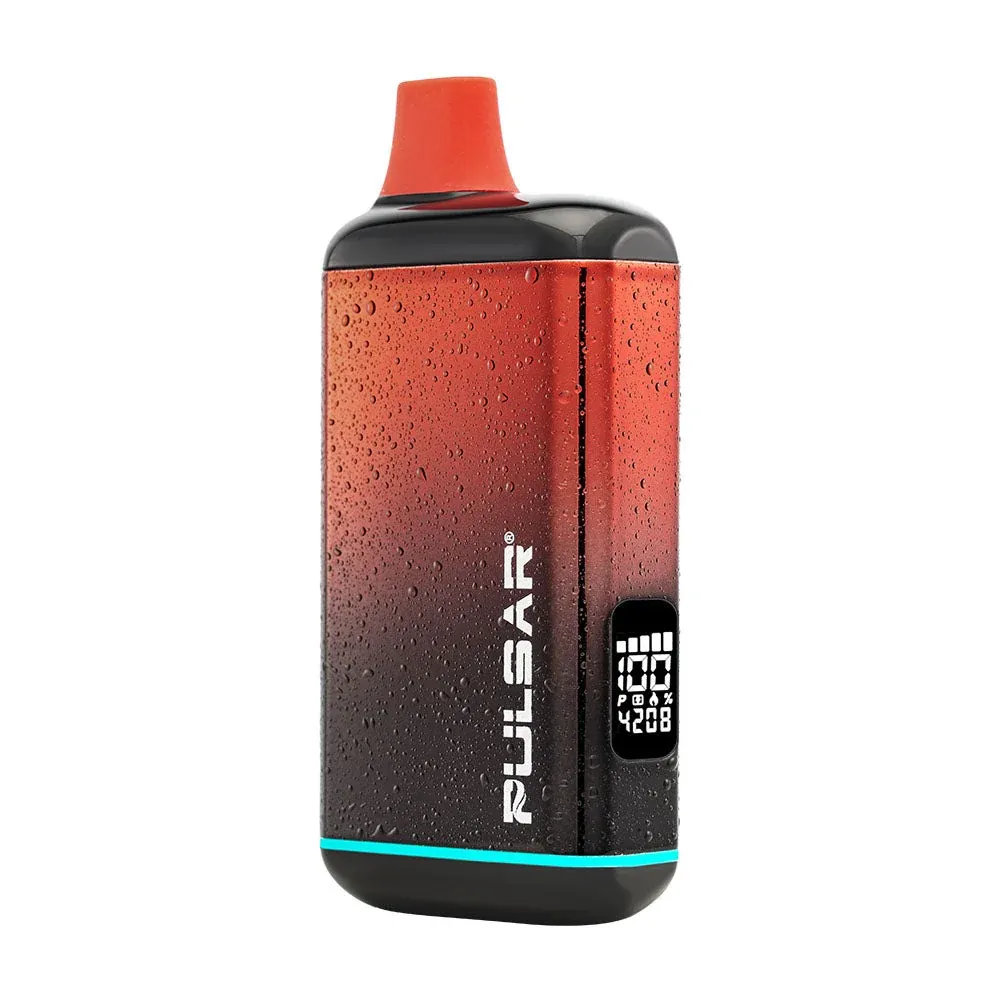 Pulsar 510 DL 2.0 Vape Bar for Carts - 650mAh, Design: Red-Black Ombre
