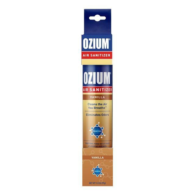 Ozium Air Sanitizer, Scent: Vanilla