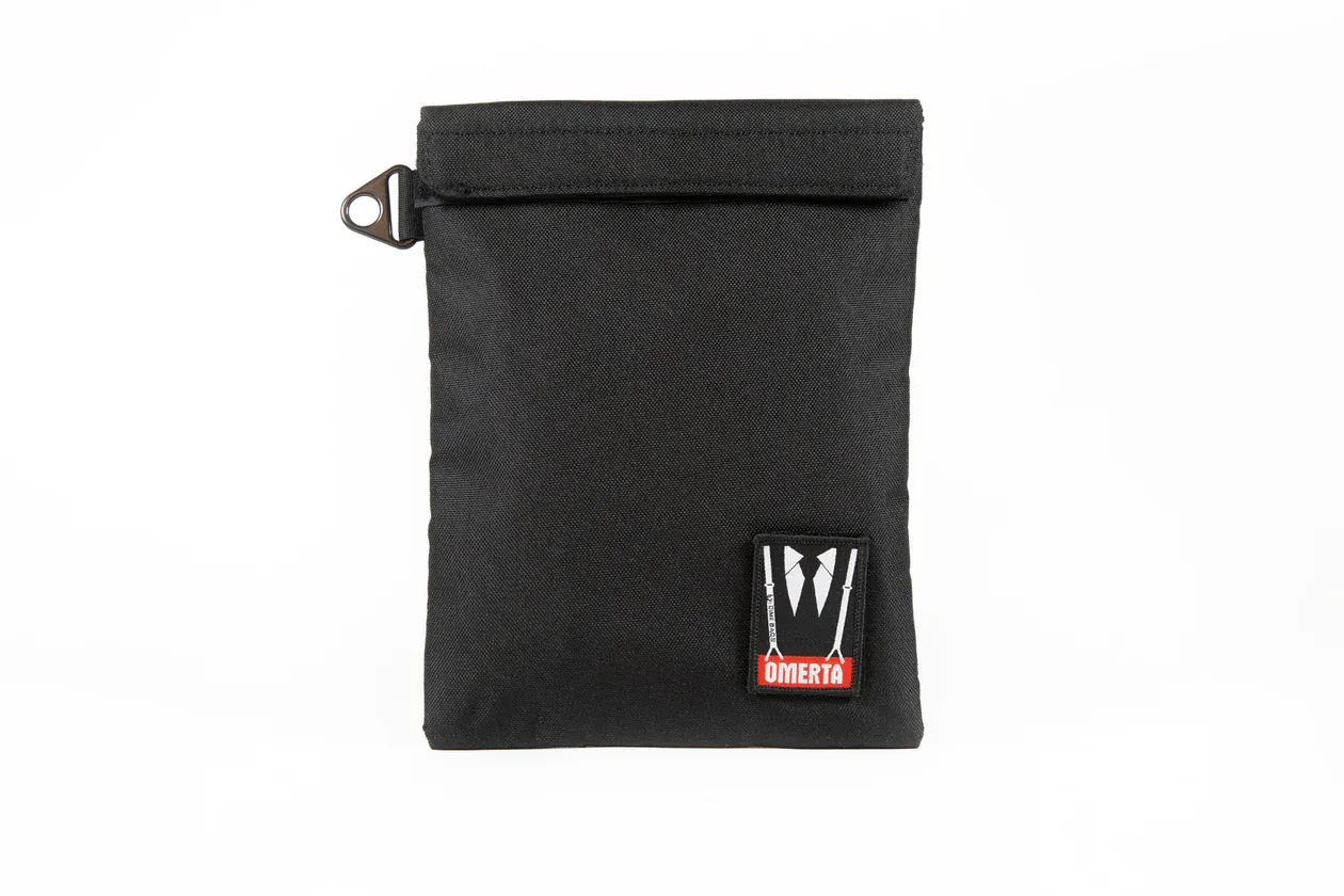 7&quot; Capo with Lock Omerta Dime Bag, Color: Black