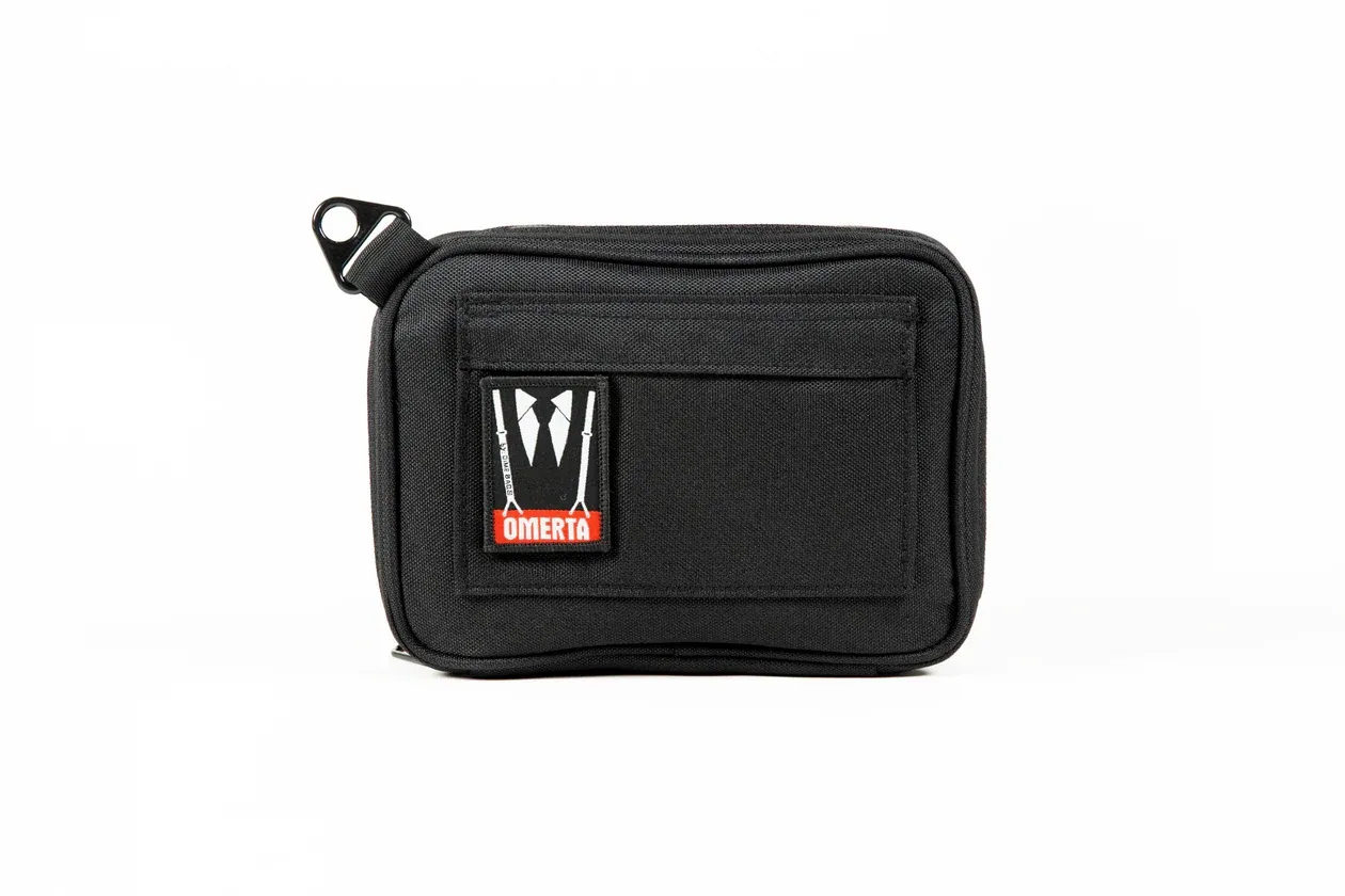 8&quot; Boss with Lock Dime Bag, Color: Black