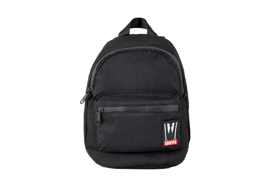 Mini Molly Omerta Dime Bag, Color: Black