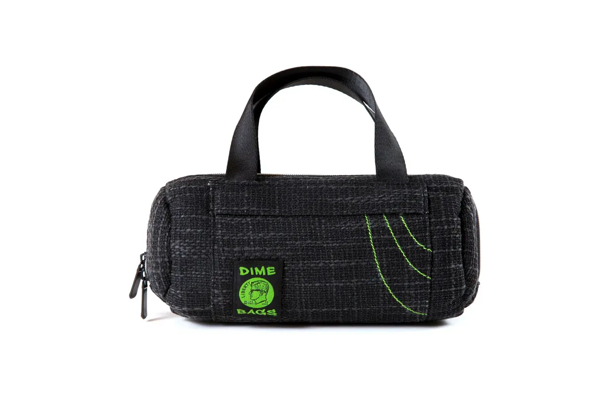 10&quot; Duffle Tube Dime Bag, Color: Black