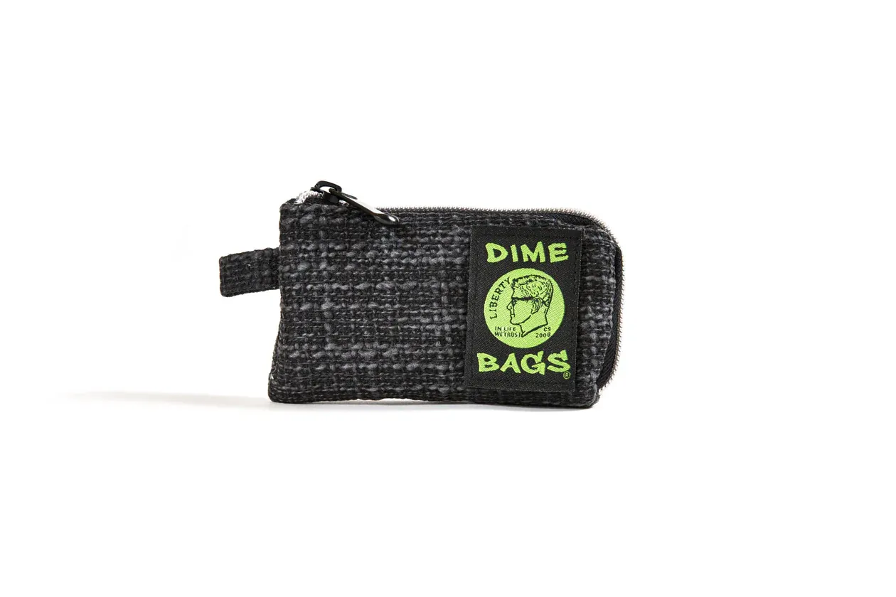 5&quot; Padded Pouch Dime Bag, Color: Black