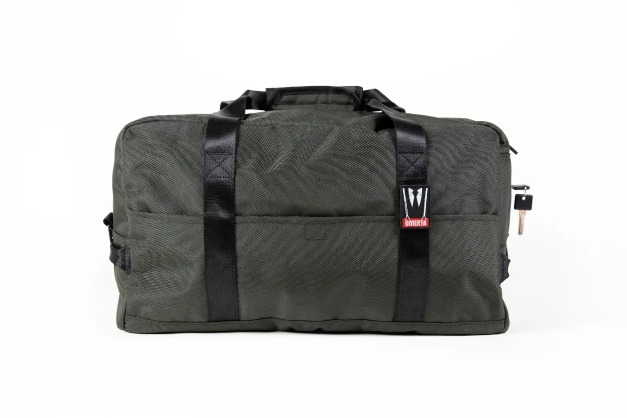 Omerta Associate Duffle Bag, Color: Green