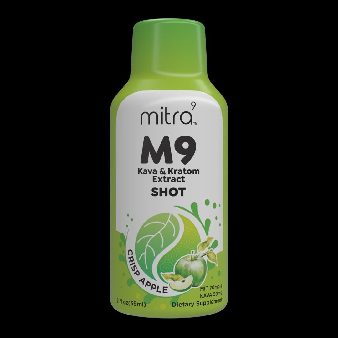M9 Kratom/Kava Shot Crisp Apple