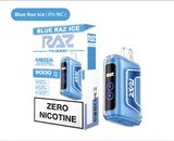 Raz 9000 0% Nic, Flavor: Blue Raz Ice