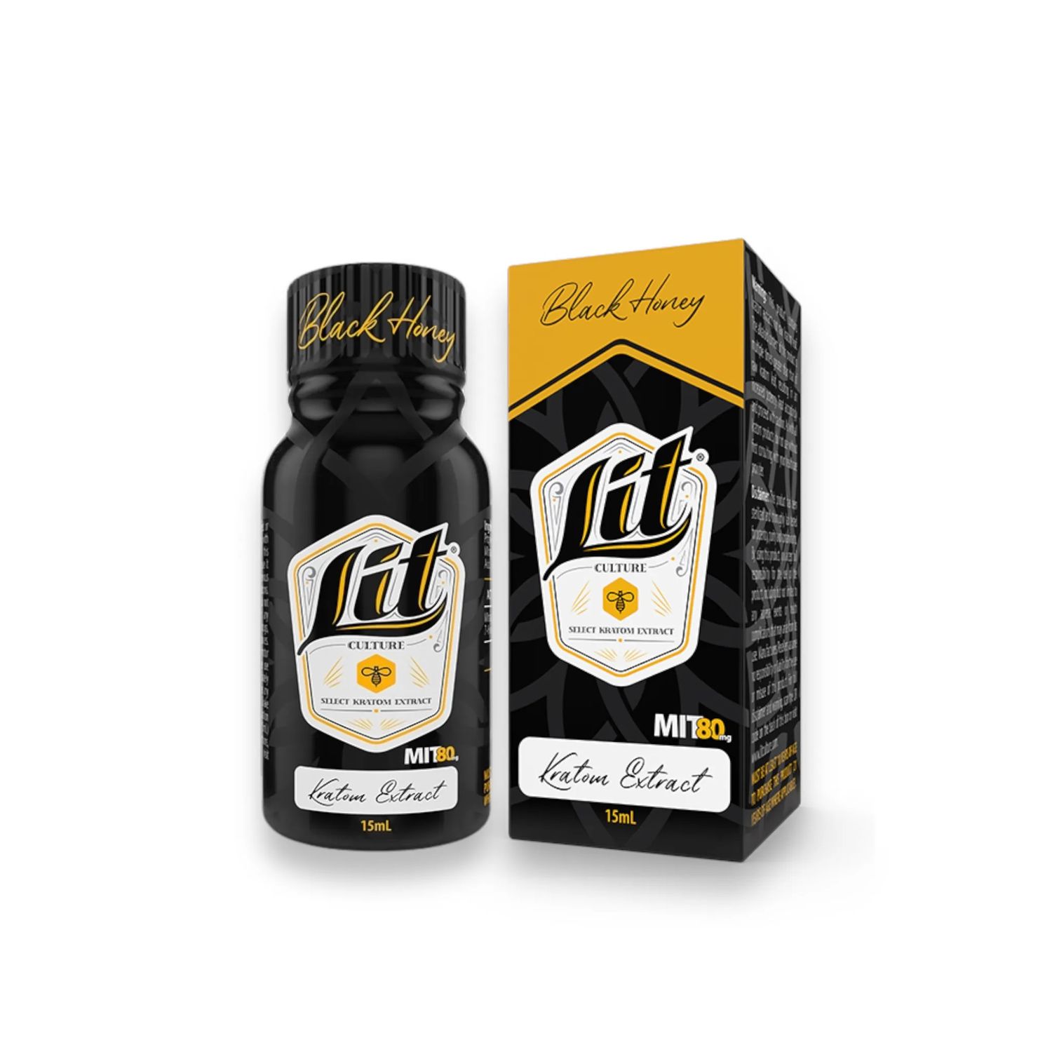 Lit Culture Kratom Shots, Flavor: Black Honey