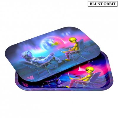 Blunt Orbit Rolling Tray w/ Magnetic Lid