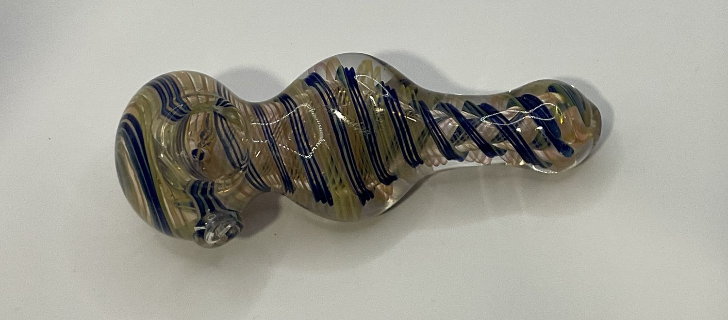 Spiral Fumed 4.5&quot; Spoon