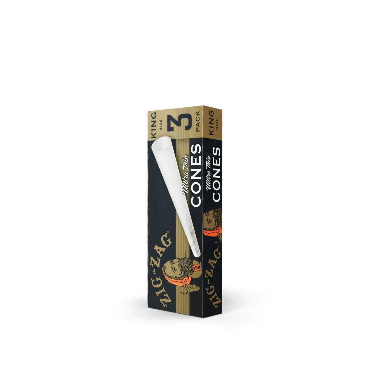 Zig Zag Cones, Style: King Ultra Thin Cones