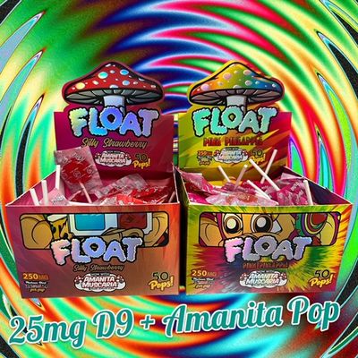 Float Mushroom Lollipops