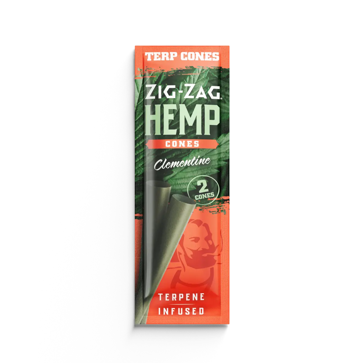 Zig Zag Terpene Infused Hemp Cones, Flavor: Clementine