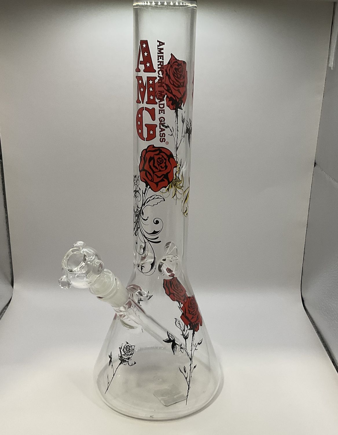 AMG 15&quot; Rose Decal Beaker