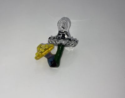 Holly Hot Hobbies Double Mushroom Pendant