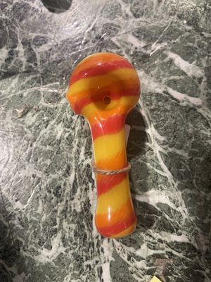 Multi Color Vac Stack Spoon Pipe