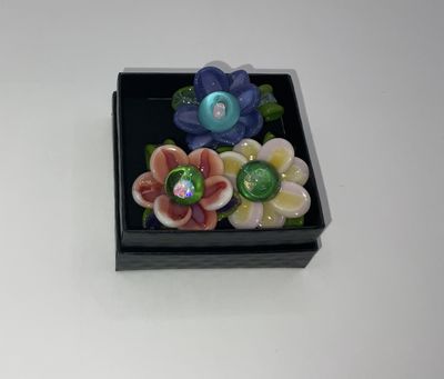 FernGully Flower w/ Opal Pendant Asst. Colors