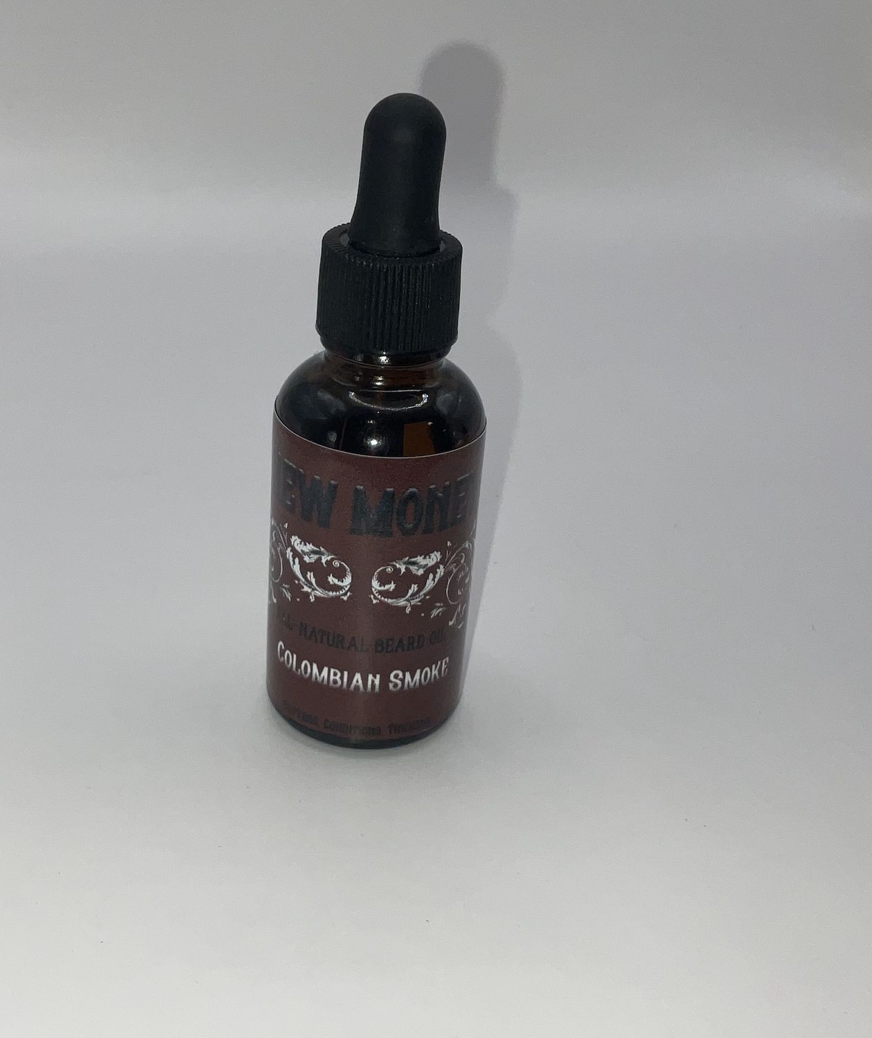 New Money All Natural Beard Oil, Flavor/Potency: Colombian Smoke