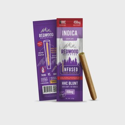 Redwood HHC 2.5g Blunt, Flavor: Grape Ape