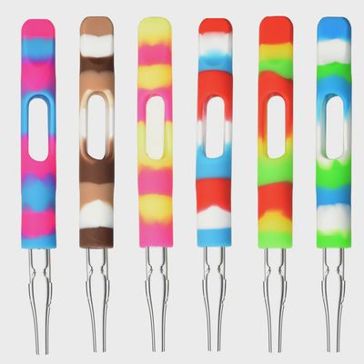 Silicone Wrapped Dab Straw