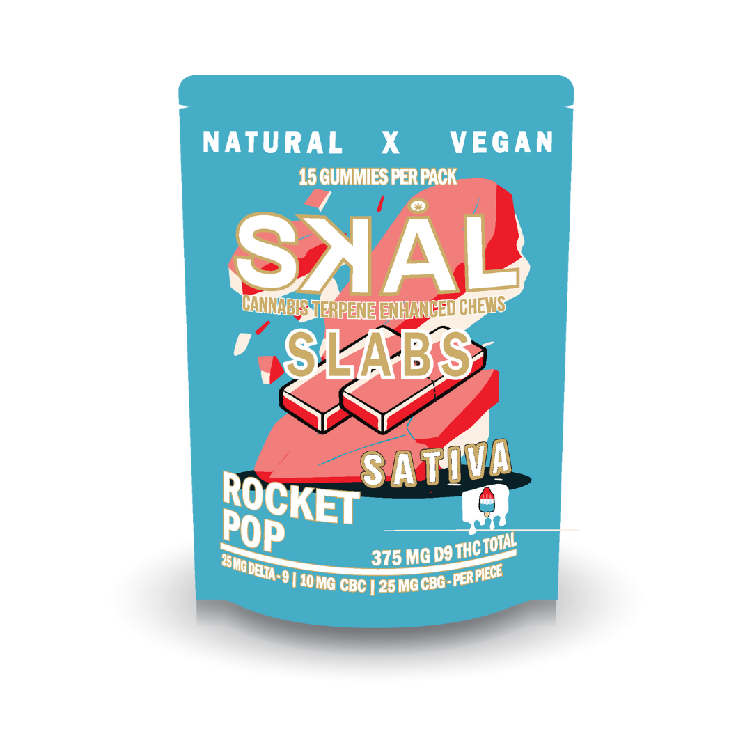 SKAL Slabs 15pk Gummies, Flavor: Rocket Pop
