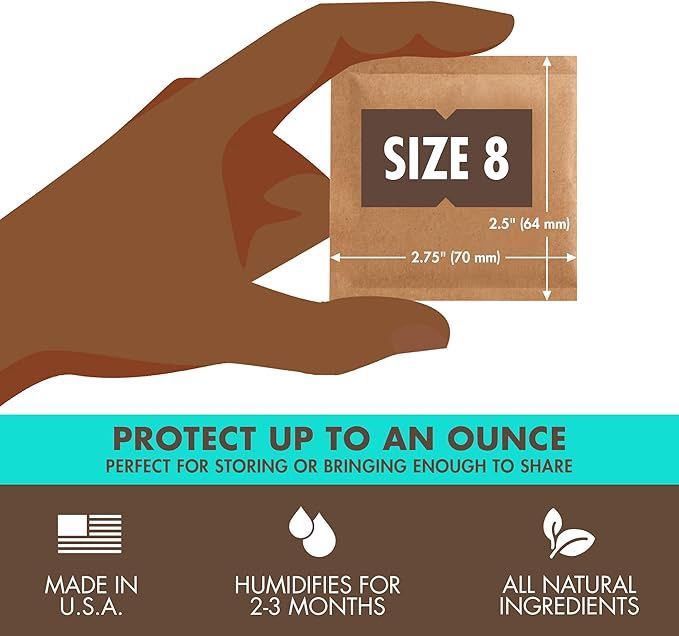 Boveda 62% Humidity Pack 8g