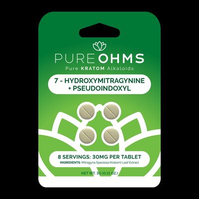 Pure Ohms Green Tablets 30mg 6ct 1:1