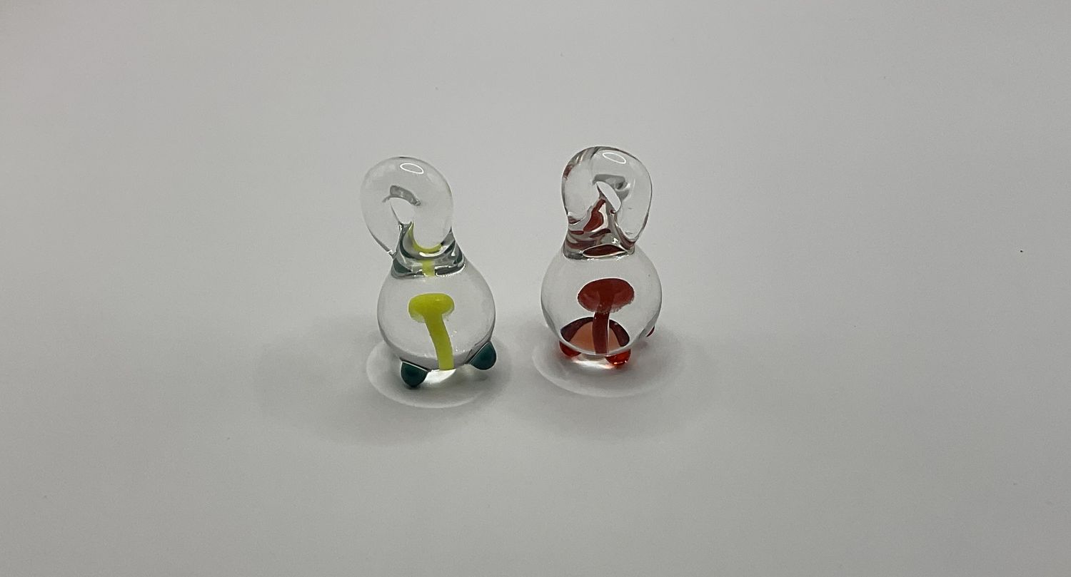 Mushroom Raindrop Pendant