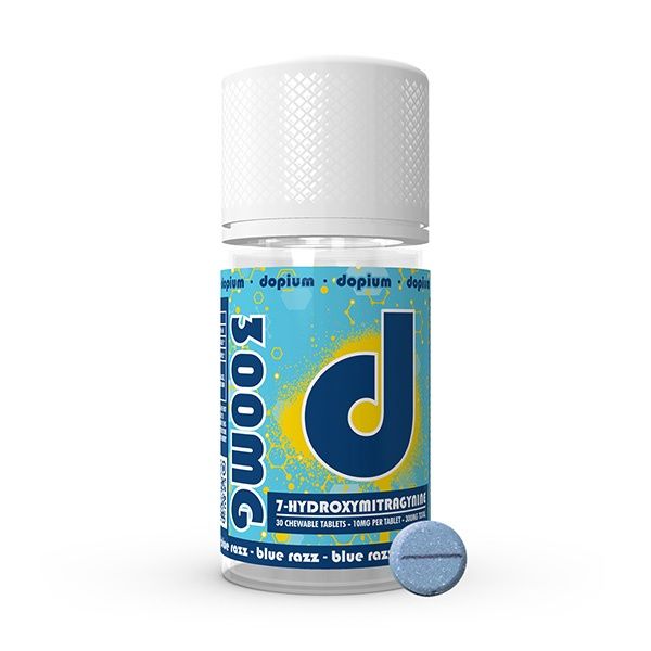 Dopium 7OH 30ct/10mg Tab, Flavor: Blue Razz