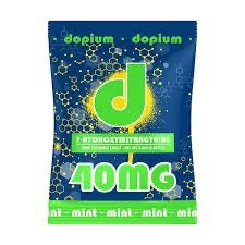 Dopium 7-OH 40mg Tab, Flavor: Mint