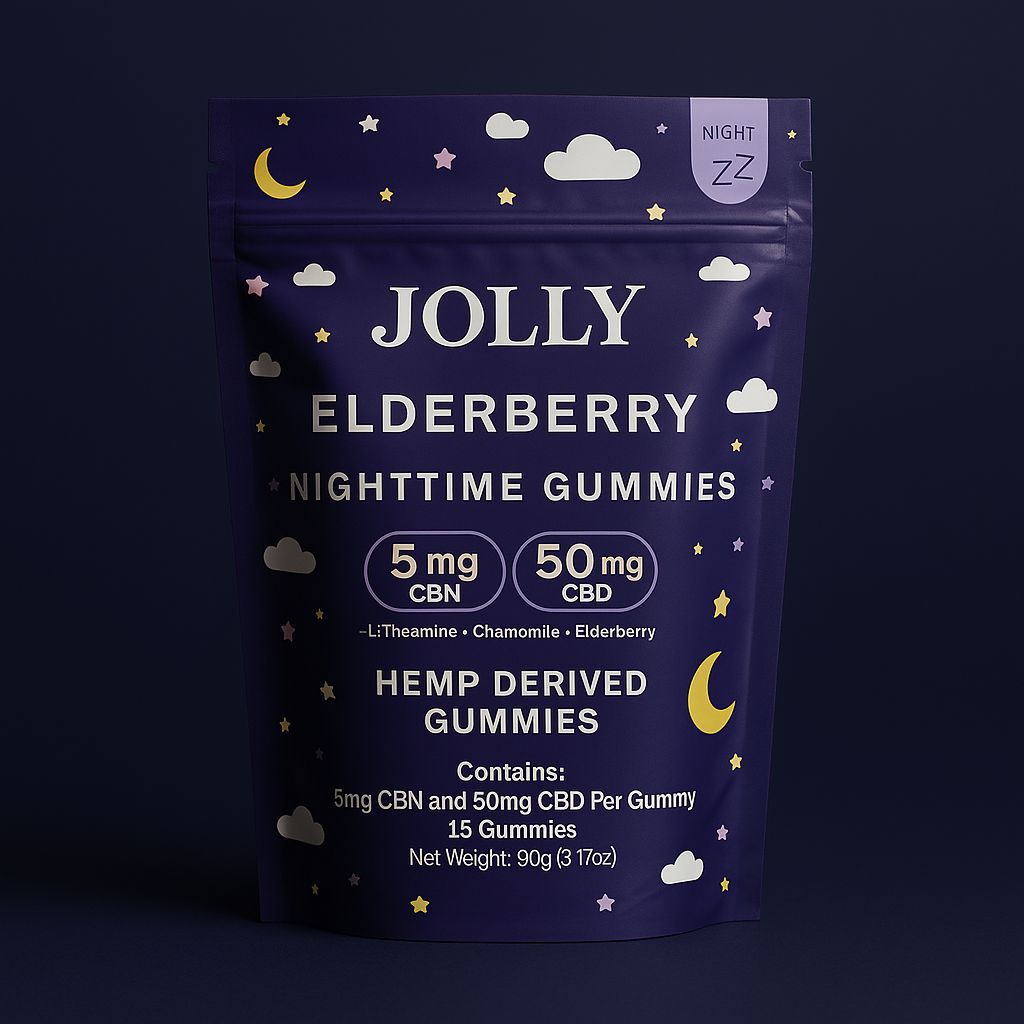 Jolly 1:10 CBN:CBD Nighttime Gummies