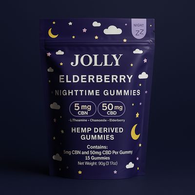 Jolly 1:10 CBN:CBD Nighttime Gummies