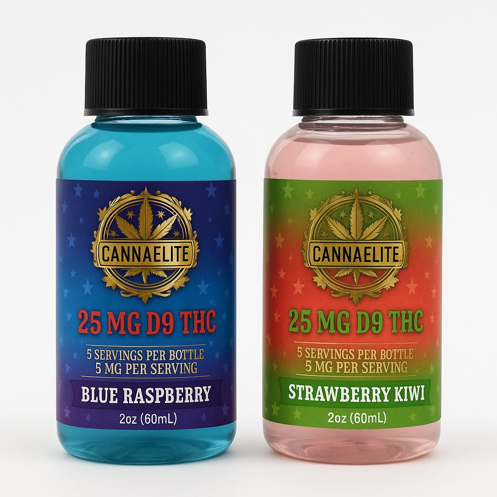 The Elite Shots 25mg, Flavor: Strawberry Kiwi