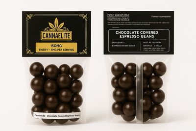 CannaElite - Espresso Beans - 150mg