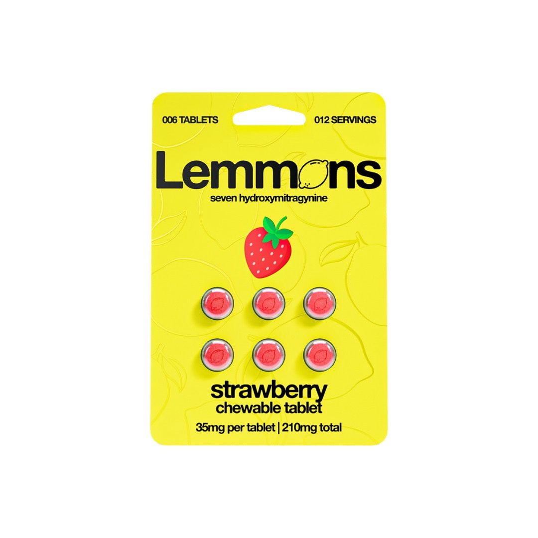 Lemmons 35mg/6pk Assorted Flavors, Flavor: Strawberry