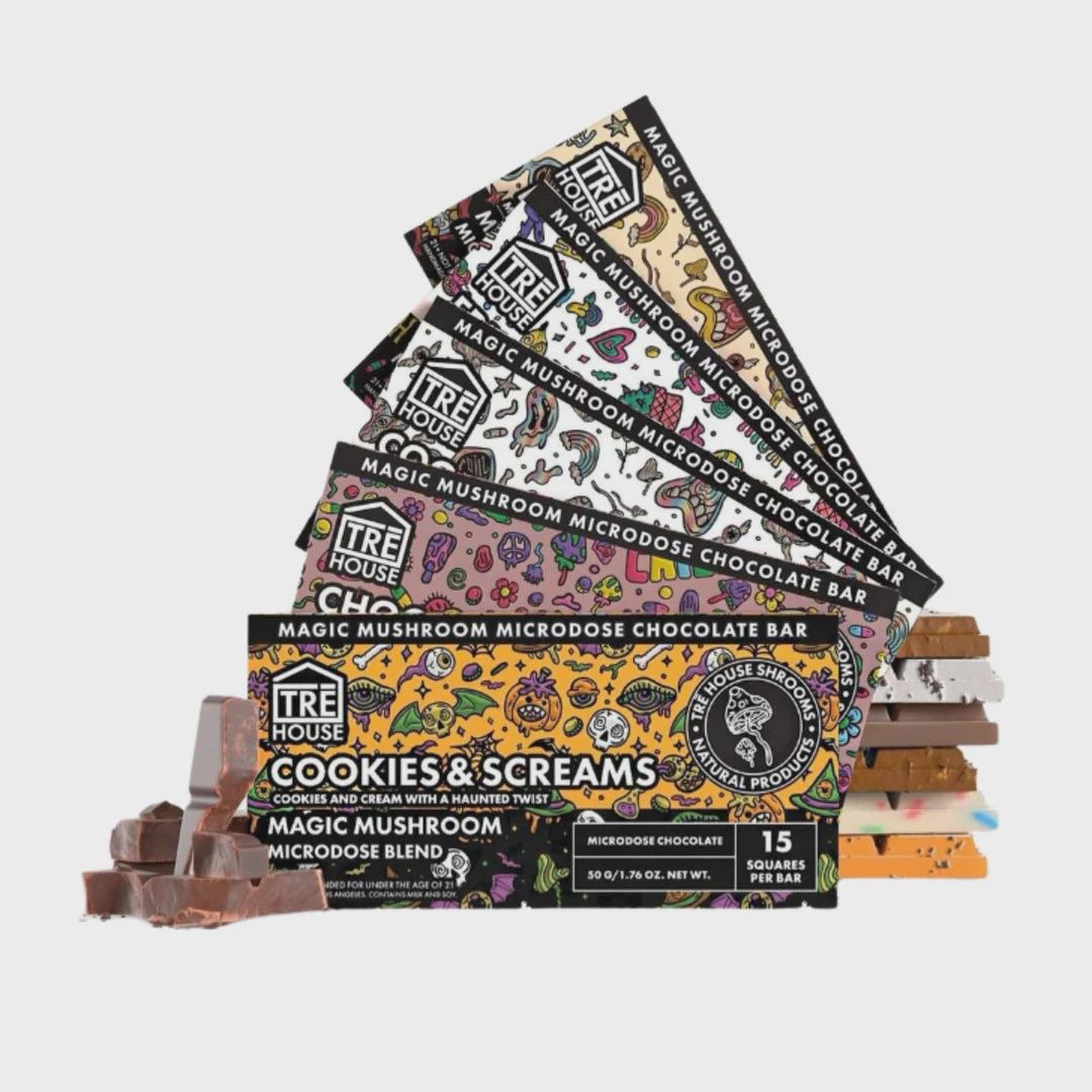 Tre House Mushroom Chocolate Bar