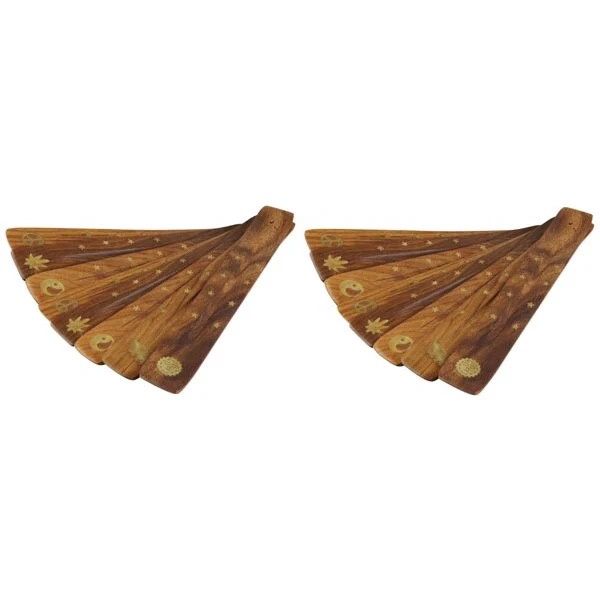 10&quot; Assorted Wooden Incense Burner