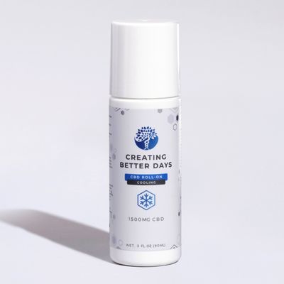 Creating Better Days Cooling Roll-On 1500mg CBD + Lidocaine