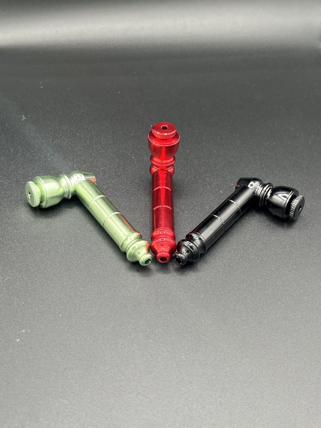 3.25&quot; Metal Hand Pipe w/ Cap Assorted Colors