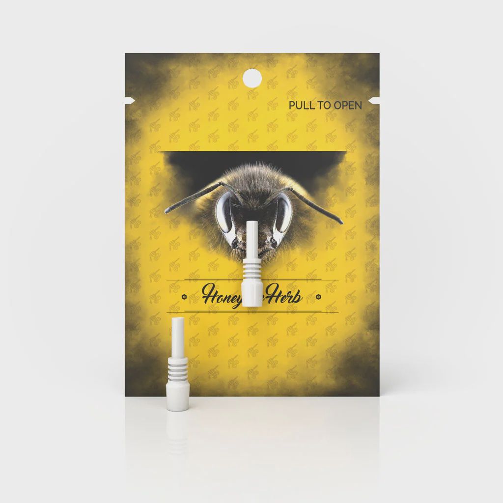 Honeybee Herb 10mm Nectar Tips, Style: Ceramic
