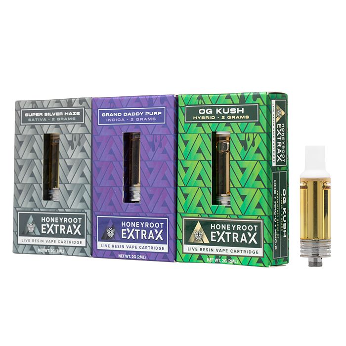 Honeyroot Extrax HHC 2g Cart