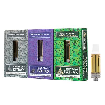 Honeyroot Extrax HHC 2g Cart