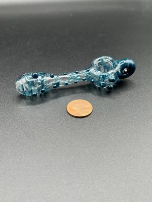 Blue Dotted Pendant Pipe