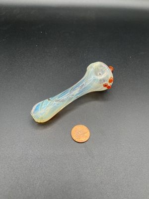 Silver Fumed Pendant Pipe (Medium)